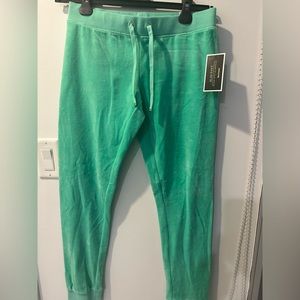 Juicy Couture Slim Pant in Turquoise color. New with tag on. Size: XS